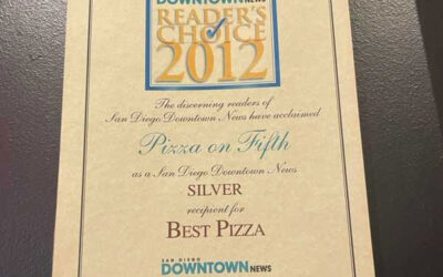 Best Pizza – Silver Medal