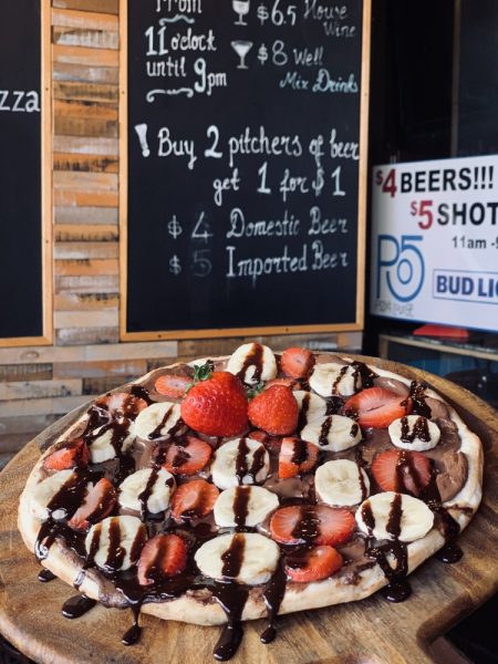 Nutella Pizza in Downtown San Diego