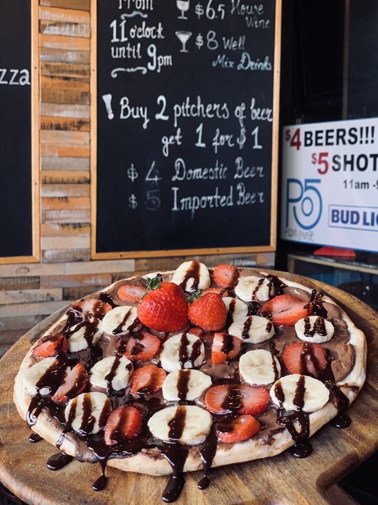 Nutella Pizza in Downtown San Diego